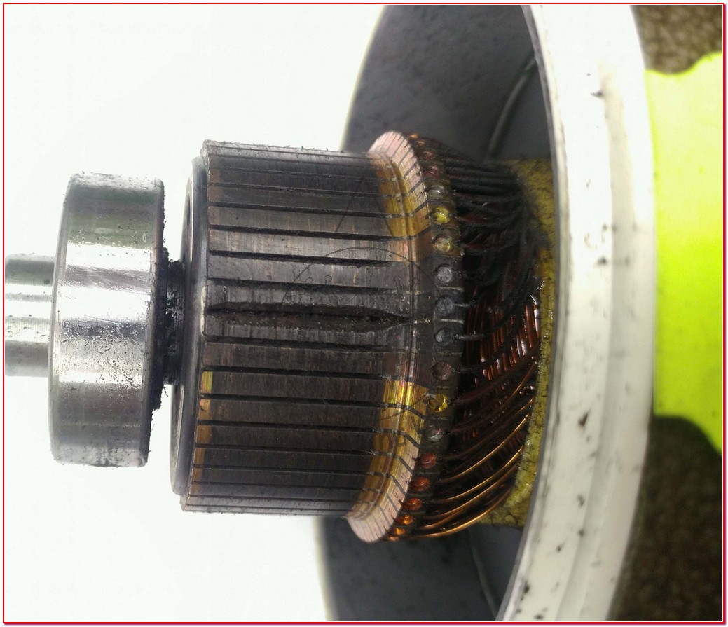 Futópad motor tekercselés ellenőrzés szétszerelés nélkül digitális oszcilloszkóppal